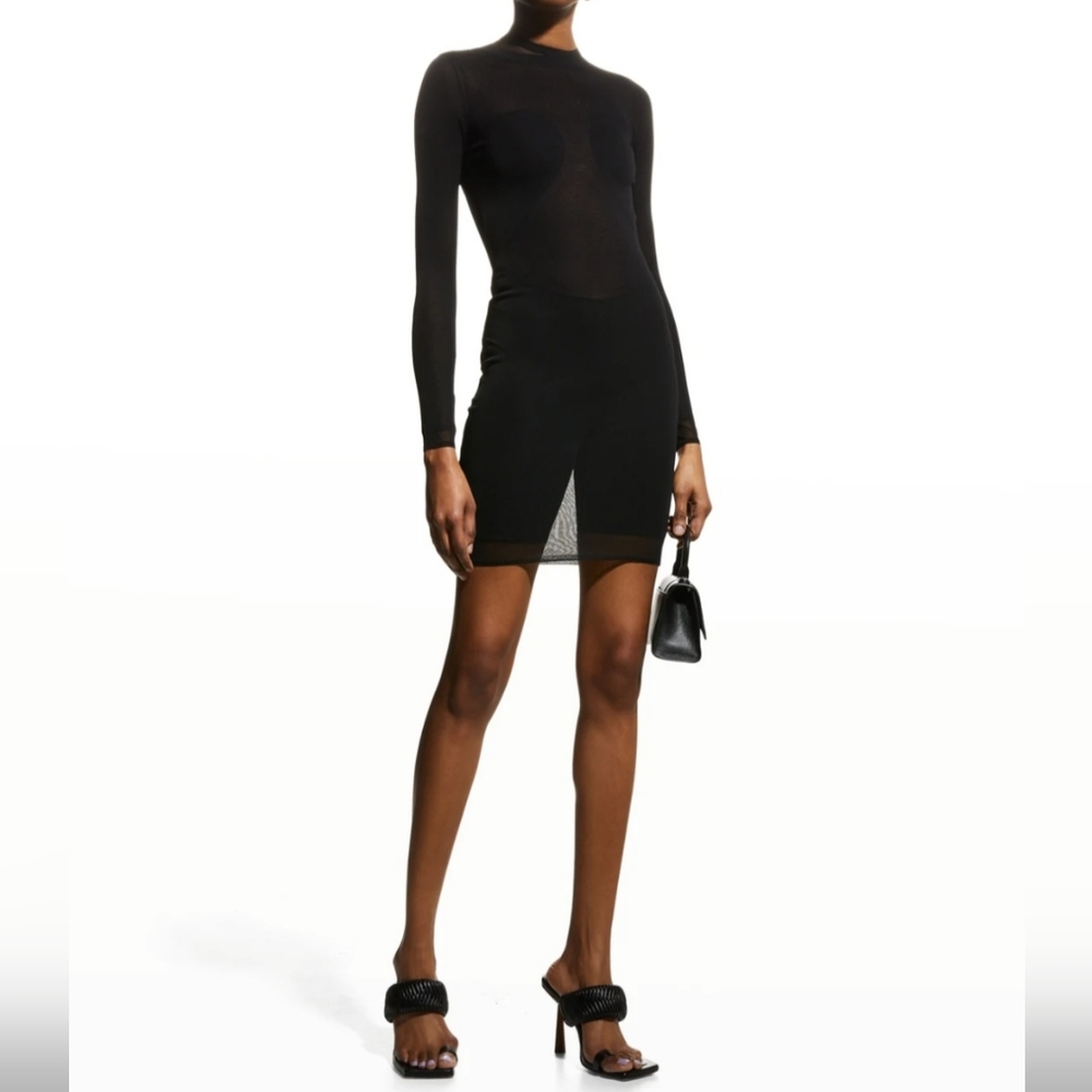 Alaia Sheer Mini Dress